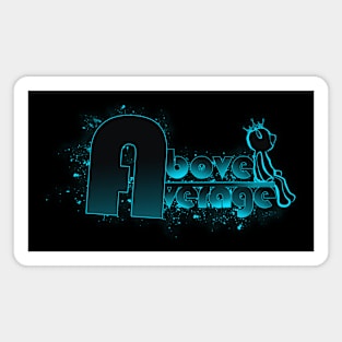 Above Average (Blue Bear) Magnet